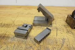 Adjustable 4" x 2" Sine Plate, 2" Tool Maker Vise, 1" x 3" Sine Bar, Vee-Blocks, All Shop Made with 2 Mighty Mag Bases
