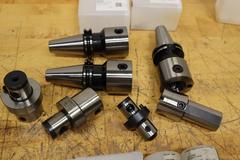 Komet A52 10160 CAT40 ABS63 Modular Tool Holders (3pcs) with Assorted ABS Adapters ***All New in Packages***