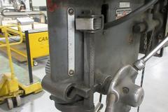 Atlas Model 1060 15" Drill Press On Shop Made Portable Stand with Screw Down Leveling Feet, 115/230 V Single Phase