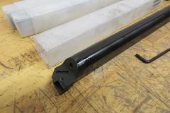 Kennametal/Sandvik 1.25"  x 14" Top Notching Inserted Boring Bars, (3) Kennametal A20-NER3, (1) Sandvik SI-CTLHOR-10143