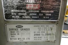 Mitsui MSG-200MH 6" x 12" Hand Feed Precision Surface Grinder