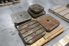 500mm, 400mm Makino A66 Mounting Style Pallets, (1) 400mm, (4) 500mm