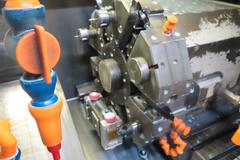 Mazak Quick Turn 10 CNC Turning Center with Mazatrol T-Plus CNC Control, 12 Tools, Tool Eye, Tailstock, Conveyor