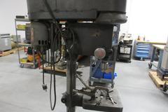 Atlas Model 1060 15" Drill Press On Shop Made Portable Stand with Screw Down Leveling Feet, 115/230 V Single Phase