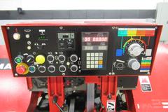 Amada HFA250W Programmable Automatic Horizontal Bandsaw, 10" Round Cap, 1" Blade, Vbl Speed, Chip Auger