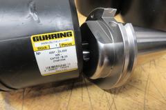 Guhring CAT50 Tool Holders 25.05mm = .986" End Mill Type, (3pcs), And (1) Komet CAT50 1.25" End Mill w/ Bore Chamfer Inserts ***New In Packages***
