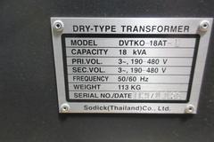 Sodick 3 Phase Transformers (2 pcs)