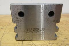 Starrett No. 581 3" Tool Makers Vise 4.5" Max Opening 2.5" Height