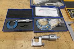 Measuring Tools, Assorted Calipers Micrometers, Gauges and More!