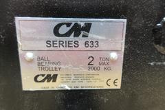 CM Lodestar Series 633, 2 Ton Ball Bearing Trolley