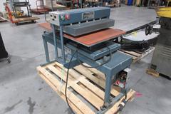 Practix Mfg. OK380 Dual Platen Printing/Embossing Press Machine, 20" x 25" Platens