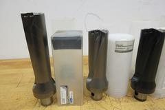 Komet ABS63 KUB Quatron Inserted Drill Bodies (6pcs), Diameters 1.937" - 2.15" ***New Unused***