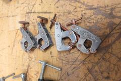 Kant Twist Clamps, (8) 2" Clamps, (4) 1" Clamps with (3) 1" C-Clamps