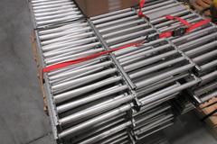 Engineered Products Selectrak Roller Conveyor Sections and Mounting Brackets,  Can Be Mounted On Pallet Racking
