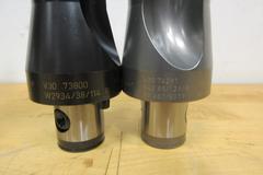 Komet ABS50 KUB Trigon Inserted Drill Bodies (7pcs), Diameters 1.187" - 1.687" ***New Unused***