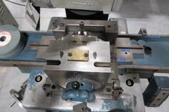 KO LEE S618 Manual Surface Grinder with Vacu-Guard Shield and Custom Spin Fixture