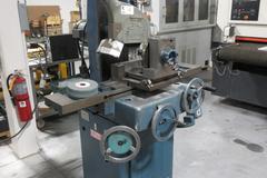 KO LEE S618 Manual Surface Grinder with Vacu-Guard Shield and Custom Spin Fixture