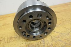Kitagawa B-206 Open Center 6", 3-Jaw Power Chuck (Flatback), with A2-5 Mounting Adapter