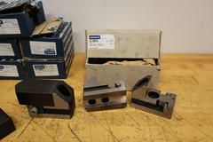  Schunk BWTJ-K305-21 Quick Change 3-Jaw Chuck Base Jaws with (9) Sets of BWW 250 Steel Jaws *** Appear to Have Little to No Use***
