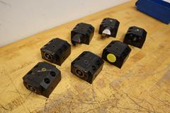 Kennametal KM-LOC Mori 35mm x 76mm Bolt On Tool Block, (7 Holders) Uses KM40 Quick Change Tool Heads