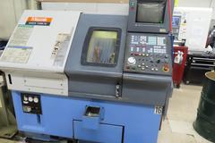 Mazak Quick Turn 10 CNC Turning Center with Mazatrol T-Plus CNC Control, 12 Tools, Tool Eye, Tailstock, Conveyor