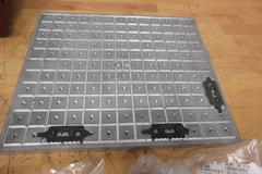 Mitee-Bite Vacmagic VM300, 300mm Vacuum Base Plate with 12" x 14" Quick Change Aluminum Top Plate and Fittings, Accessories
