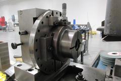 KO LEE S618 Manual Surface Grinder with Vacu-Guard Shield and Custom Spin Fixture