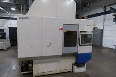 Daewoo DMV-400 CNC Vertical Machining Center with Automatic Pallet Changer, Fanuc 18, 30 ATC, Thru Spindle Coolant