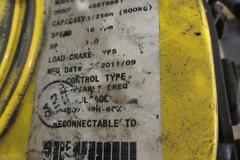Yale KELC5016 1/2 Ton Electric Chain Hoist With Chain Catcher and Power Cord **No Control Pendant**