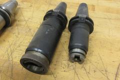CAT40 & BT40 Tool Holders, (2) CAT40 Tap Collet Holders, (4) BT40 Tap Collet Holders, (2) BT40 Thread On Shell Mill Holders