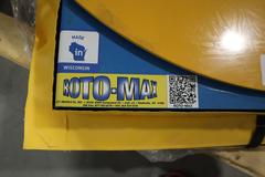 Roto-Max RTMX-30 Hydraulic Lift Rotating Roller Table, with Foot Control and Safety Skirting ***Looks Unused***