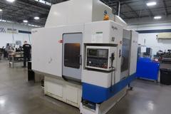 Daewoo DMV-400 CNC Vertical Machining Center with Automatic Pallet Changer, Fanuc 18, 30 ATC, Thru Spindle Coolant