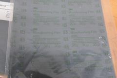 3M 468L Micro Finishing Film Sheets, 30 Micron, (8) Packages of 25 Sheets Ea. 8-1/2" x 11" Size