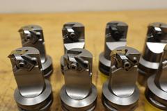 Jewell Tool Group C5 Capto Shank Short Replaceable Inserted Grooving Heads uses 4125 Type Inserts (11pcs)
