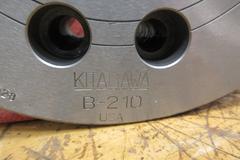 Kitagawa B-210 Open Center 6", 3-Jaw Power Chuck A2-8 Mounting