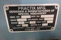 Practix Mfg. OK380 Dual Platen Printing/Embossing Press Machine, 20" x 25" Platens