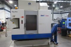 Daewoo DMV-400 CNC Vertical Machining Center with Automatic Pallet Changer, Fanuc 18, 30 ATC, Thru Spindle Coolant