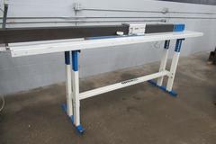 OMGA V235FNC Double Mitre Circular Saw, 90 Degree Fixed, FP2000 Programmable Work Stop, 350mm Blade
