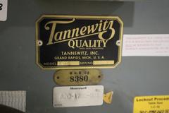 Tannewitz XJS Sliding Table Saw with 0-45 Degree Blade Tilt, 16" Blade and Accessories