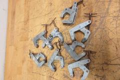 Kant Twist Clamps, (8) 2" Clamps, (4) 1" Clamps with (3) 1" C-Clamps