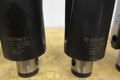Komet ABS 50 & 63 Adapters, Drill Bodies, Boring Head Holders ***Look Unused, Some Packaged***
