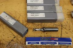 Iscar Inserted Cutting Tools, Part Off Tool Holders, .394" Diameter SumoCham Drills, ***All New In Packages***