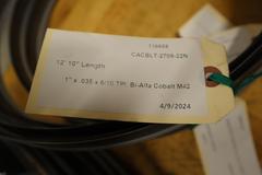 Roentgen Bi-Alfa Cobalt Bandsaw Blades (8pcs) **All New**, (4) 16' x 1.25" x .042" 5/8 TPI, (4) 12'10" x 1" x .035" 6/10 TPI