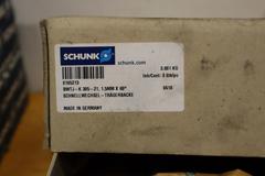  Schunk BWTJ-K305-21 Quick Change 3-Jaw Chuck Base Jaws with (9) Sets of BWW 250 Steel Jaws *** Appear to Have Little to No Use***
