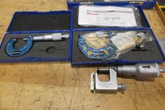 Measuring Tools, Assorted Calipers Micrometers, Gauges and More!