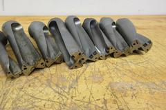 Komet Inserted Drill Bodies with ABS63 Quick Mount Shanks, (8pcs) Assorted Sizes 1.24" - 2.536"