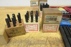 Clamps, Files, Allen Wrenches, Screw Bit Sets, 3/16 & 1/8" Number Stamp Sets