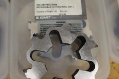Komet Dihart Coreline Carbide Tipped Cutting Rings, 3" & 3.25" +/- .0005",  (22pc) 3", (3pc) 3.25" ***All New***