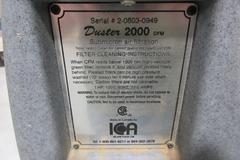 ICA Duster 2000 CFM Submicron Portable Air Filtration Unit