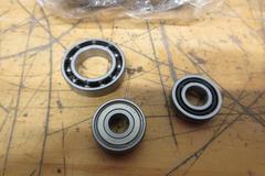 Roller Bearings, Many Dozens New in Bags, Non-Sealed, 3 Sizes Maybe Others (1.18" x .672" x .275"), (.875" x .375" x .217"), (.865" x .317" x .275")